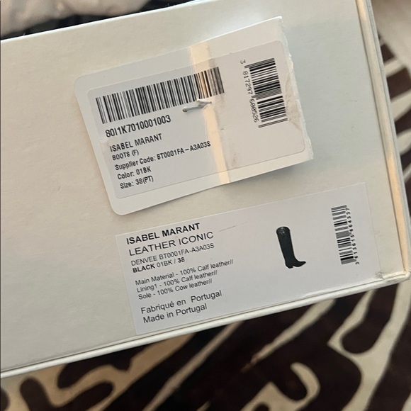 Isabel Marant Denvee Boots 38 - Picture 5 of 5